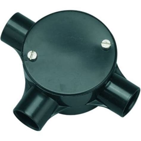 junction box round black|wickes waterproof junction box.